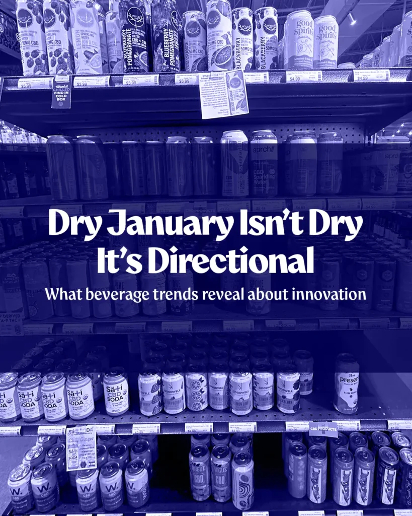 Dry January Isn't Dry. It's Directional.